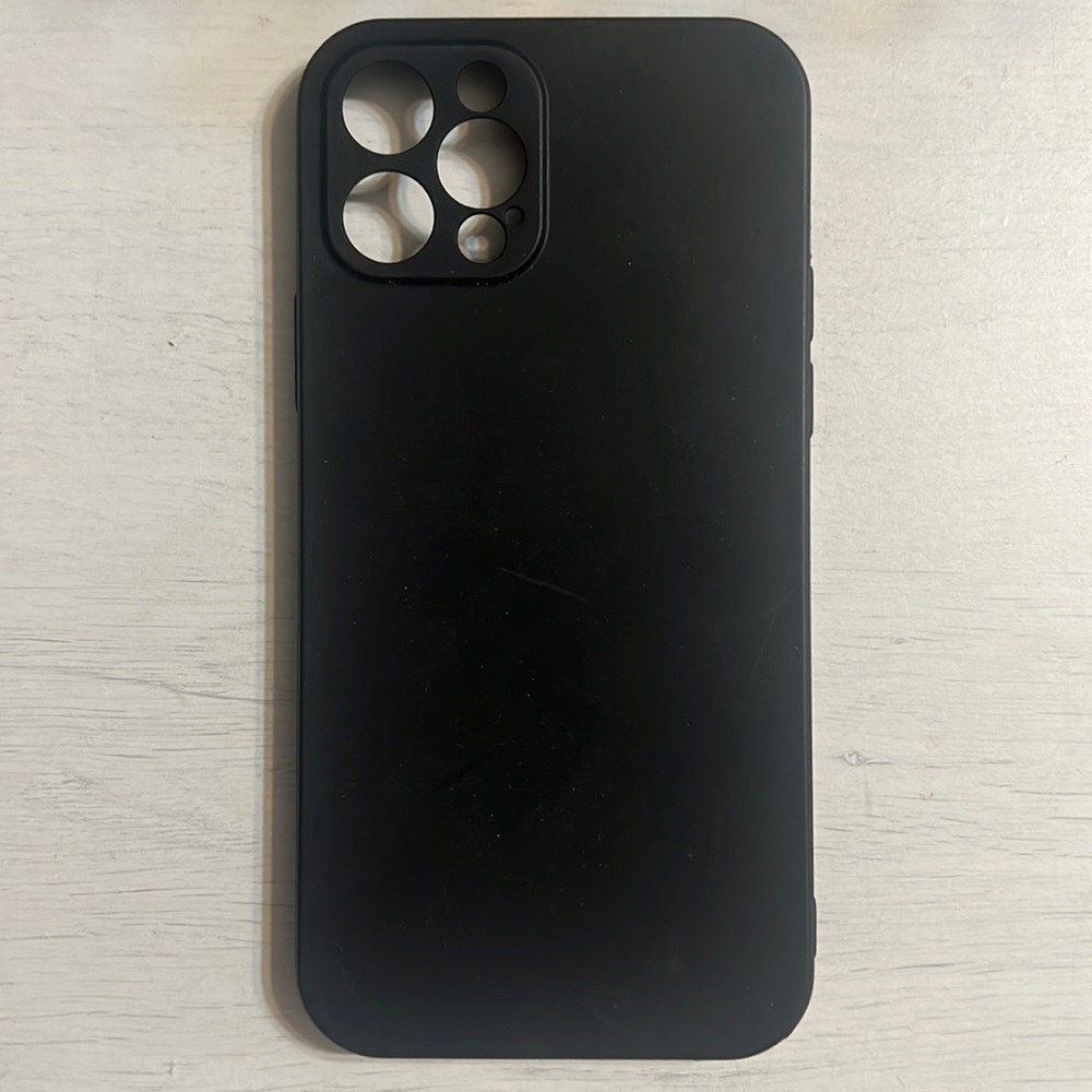 iPhone 12 Pro black phone case